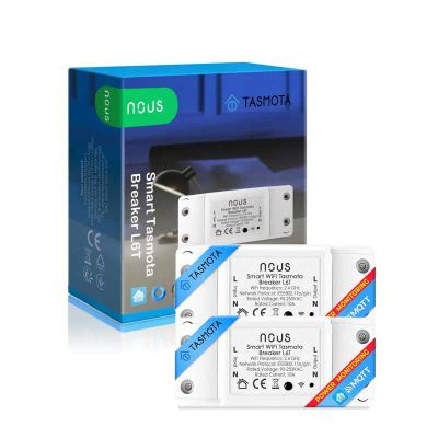NOUS L6T (2-Pack), Tasmota SMART Breaker, prepínač