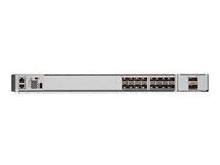 Network Advantage - přepínač - L3 - řízený - 16 x 10 Gigabit Ethernet + 2 x 10 Gigabit SFP+ - Lze montovat do rozvaděče