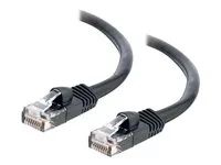 Patch kabel - RJ-45 (M) do RJ-45 (M) - 20 m - UTP - CAT 5e - lisovaný, provedení bez hrbolků, licna - černá