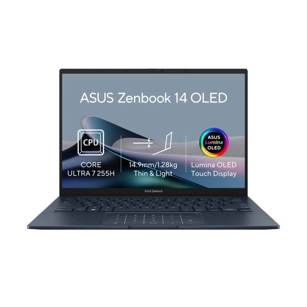 ASUS Zenbook 14/UX3405CA-OLED1678WZ/U7-255H/14"/WUXGA/T/16GB/512GB/Intel int/W11H/Blue/2R
