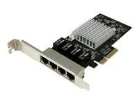 RJ45 Port - Intel i350 Chipset - Ethernet Server / Desktop Network Card - Dual Gigabit NIC Card (ST4000SPEXI) - Síťový adaptér - PCIe x4 nízký profil - 1GbE - 1000Base-T - černá - pro P/N: BNDTB10GI, BNDTB210GSFP, BNDTB310GNDP, BNDTB410GSFP, BNDTB4M2E1, BNDTBUSB3142