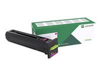 Purpurová - originální - kazeta s barvivem LCCP, LRP - pro Lexmark CS820, CX820, CX825, CX860