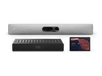 Cisco Webex Room Kit Pro G2 - Souprava pro video konference (Cisco Webex Codec Pro G2, Cisco Webex Quad Camera, Cisco Webex Room Navigator) - Certifikováno pro Microsoft Teams Rooms - první svetlo - power adapter included