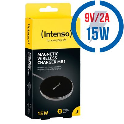 INTENSO MB1, Bezdrátová (Qi) mag. nabíječka 15W bl