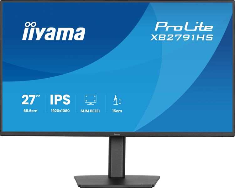 iiyama ProLite/XB2791HS-B1/27"/IPS/FHD/120Hz/1ms/Černá/3R
