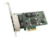 Síťový adaptér - PCIe 2.0 x4 nízký profil - Gigabit Ethernet x 4