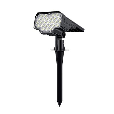 Venkovní solární LED světlo VIKING D26/650lm/2200mAh/3 režimy/IP65/instalace-zem i zeď