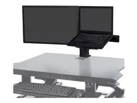 Montážní sada (úchyt na stůl) - pro LCD displej / notebook - černá - velikost obrazovky: až 24"