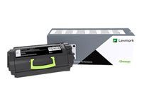 Extra vysoká výtěžnost - černá - originální - kazeta s barvivem LCCP, LRP - pro Lexmark MS818dn, MX718de