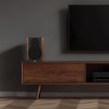 LAUDBERG M1, Bluetooth reproduktory 2.0, černá/hnědá