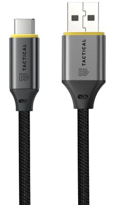 Tactical Fast Rope Aramid 2.0 Cable USB-A/USB-C 2m