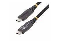 USB kabel - USB-C (M) do USB-C (M) - USB4 / Thunderbolt 3 / Thunderbolt 4 / DisplayPort 1.4 - 48 V - 5 A - 50 cm - neobsahuje halogen, pasivní, podpora 4K120Hz, podpora 8K60Hz, technologie Extended Power Range (EPR), podpora napájení Power Delivery 3.1 - černá