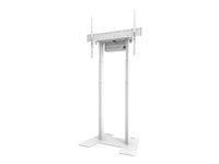 Upevňovací komponent (floor plate) - fixní - ocel - bílá - upevnitelné na stojan - pro Neomounts FL55-875WH1, WL55-875WH1
