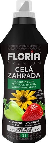 Kapalné hnojivo FLORIA 1l celá zahrada