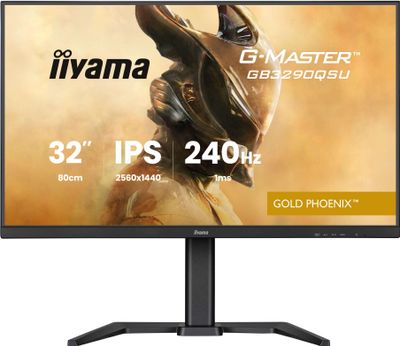 iiyama G-Master/GB3290QSU-B1/31,5"/IPS/QHD/240Hz/1ms/Černá/3R