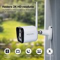MEARI L1 Plus, Smart WiFi/LAN Kamera 2K, bílá