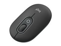 Myš - nastavitelná emotikona - optický - 4 tlačítka - bezdrátový - Bluetooth 5.1 LE - grafit
