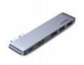 UGREEN CM251 5v1 USB-C Hub pre MacBook, HDMI 4K, 3× USB 3.0, Thunderbolt 3, 100 W – 60559