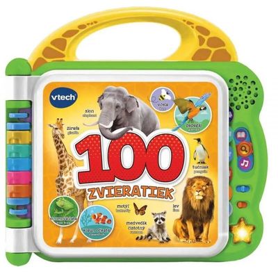 VTECH Mých 100 zvířátek SK / ENG