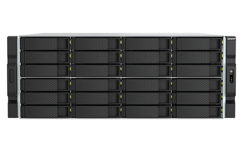 QNAP TS-h2477AXU-RP-R7-32G (Ryzen Pro 5,3GHz, ZFS, 32GB DDR5 RAM, 24x SATA, 2x 2,5GbE, 2x 10GbE)