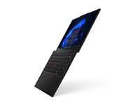 Provedění závěsu 180 stupňů - Intel Core Ultra 5 - 225U / až 4.8 GHz - Win 11 Pro - Intel Graphics - 16 GB RAM - 512 GB SSD TCG Opal Encryption 2, NVMe - 13.3" IPS 1920 x 1200 - Wi-Fi 6E, Bluetooth - černá - kbd: česká/slovenská - s 3 roky Lenovo Onsite Support