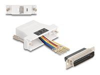 D-Sub 25 pin male to RJ45 female Assembl