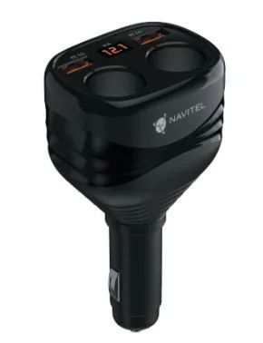Nabíječka do auta NAVITEL USP55 Pro černá
