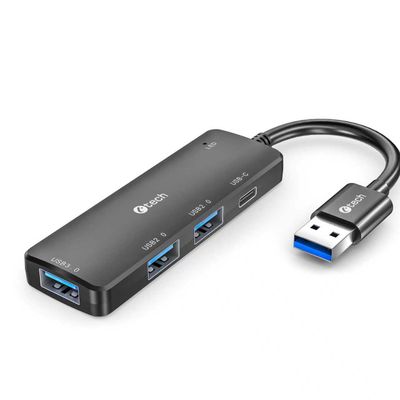 HUB USB C-tech UHB-U3-AC, 3xUSB-A/1x USB-C/ USB 3.0