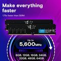CRUCIAL RAM 32GB PC 5600 Crucial CT32G56C46U5 Tray