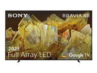 98" Třída úhlopříčky (97.5" zobrazitelný) - X90L Series displej LCD s LED podsvícením - s TV tuner - digital signage - Smart TV - Google TV - 4K UHD (2160p) 3840 x 2160 - HDR - Direct LED - černá