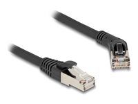 RJ45 Network Cable Cat.6A S/FTP plug 45°