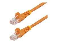 0.5m Orange Snagless Cat5e Patch Cable - 45PAT50CMOR