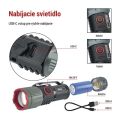 LED nabíjecí kovové svítidlo 300 lm, 700 mAh