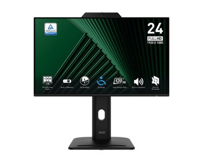 MSI Pro/MP242PMG/23,8"/IPS/FHD/120Hz/1ms/Černá/3R