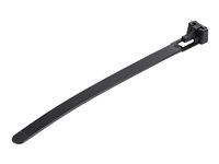 5  Reusable Cable Ties Nylon 100 Pack - CBMZTRB5BK