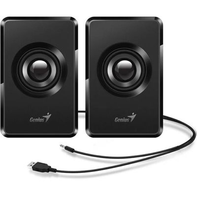 GENIUS SP-U125, Reproduktory 2.0, 3W, černé