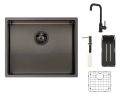 Reginox SET Miami 500 Gun metal + baterie Crystal + příslušenství Gun metal