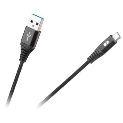 Kabel REBEL RB-6000-200-B USB/Micro USB 2m Black