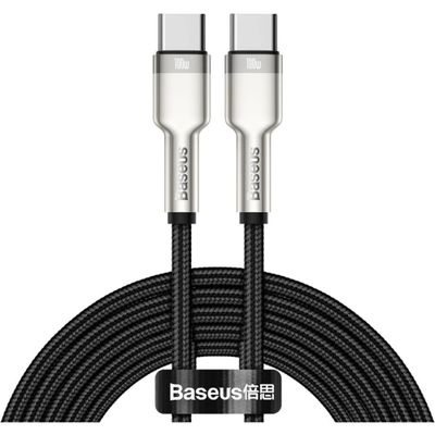 Baseus Datový kabel Cafule USB-C/USB-C 2m 100W černý