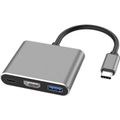 MEGATECH 3v1, Dokovacia stanica, USB-C