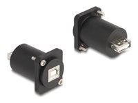D-Type Module USB 2.0 Type-B female to T