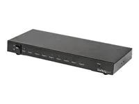 8 Port - HDR Support - 7.1 Surround Sound Audio - HDMI Distribution Amplifier - HDMI 2.0 Splitter (ST128HD20) - Rozdělovač video / audio - 8 x HDMI - pro P/N: ST121HD20FXA