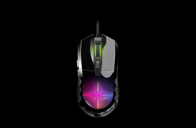 Genius Scorpion M715/Herní/Optická/Pro praváky/7 200 DPI/Drátová USB/Černá