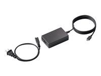 Logitech - Napájecí adaptér - AC / USB-C - 100 watt - 5 A (USB-C) - Evropa, Strední Východ a Asie