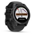 GARMIN fenix E - 47mm, AMOLED, Slate, Black