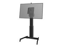 Vozík - motorizovaný - pro interaktivní tabule - černá - velikost obrazovky: 50"-51" - montážní rozhraní: 350 x 350 mm - pro Microsoft Surface Hub 2S 50"