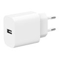 GEMBIRD TA-UC-1A12-01, Nabíječka, USB-A, 12W, bílá