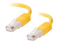 Patch kabel - RJ-45 (M) do RJ-45 (M) - 3 m - STP - CAT 5e - lisovaný - žlutá