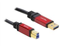 Kabel USB - USB typ A (M) do USB Type B (M) - USB 3.0 - 3 m - černá