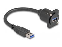 D-Type USB 5 Gbps Cable Type-A male to T